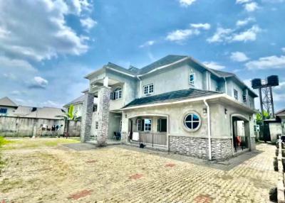 Seven (7 ) Bedroom Duplex with a 1 Bedroom Flat and 3 Self Contain, By New Ring Road, Eneka, Port Harcourt, Rivers, Detached Duplex for Sale