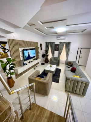 Luxury 4 Bedrooms Duplex with Swimming Pool and Ps5, Ikota Villa, Lekki, Lagos, Flat / Apartment Short Let