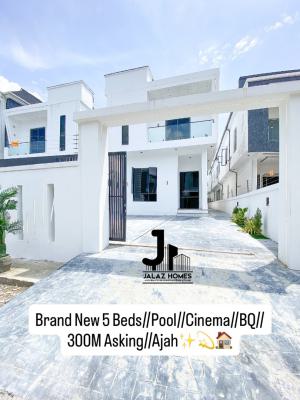 Contemporary 5 Bedroom Detached Duplex, Ajah, Lagos, House for Sale