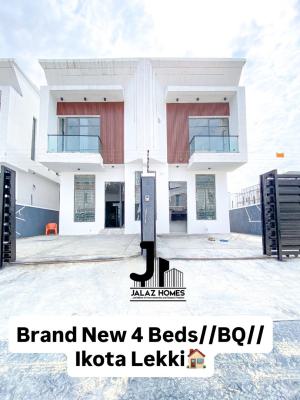 Brand New 4 Bedroom Semi Detached Home with a Bq, Ikota, Lekki, Lagos, House for Sale