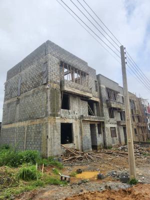 4 Bedroom Terrace Carcass Level, Dantata Estate Gwarimpa, Gwarinpa, Abuja, Terraced Duplex for Sale