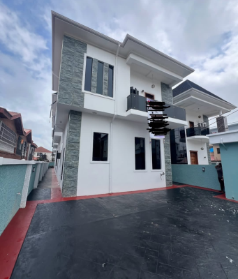 Self Service 2bedroom Terrace Duplex with Bq at Ologolo, Ologolo Lekki By Bis, Ologolo, Lekki, Lagos, Terraced Duplex for Rent