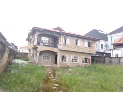 Distressed 6 Bedroom Duplex Mansion on 2 Plots of Land, Ado Road, Badore, Ajah, Lagos, Detached Duplex for Sale