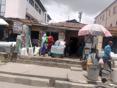 Bungalow on More Than 500sqm of Land 130m Net  at Lawason Road   Benef, Lawson, Surulere, Lagos, Block of Flats for Sale