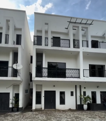 Brand New 4 Bedroom Terrace with Bq, Gwarinpa, Abuja, Terraced Duplex for Sale