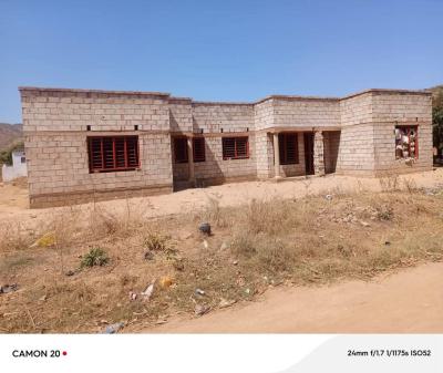 Carcass 4 Bedroom Detached Duplex, Agbado, Ifako-ijaiye, Lagos, Detached Bungalow for Sale