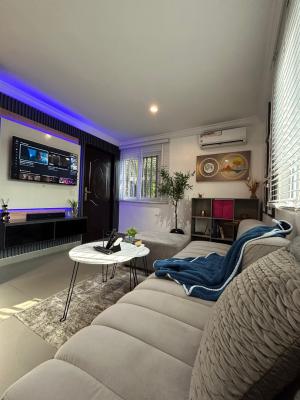 Luxury New 1bedroom with Ps5 -big Mirror -board Games - Balcony, Lekki Phase 1, Lekki, Lagos, Flat / Apartment Short Let
