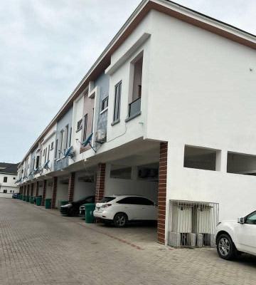 Luxurious 4 Terrace Duplex with Bq, Chevron Lekki Lagos, Ibeju Lekki, Lagos, Flat / Apartment for Rent