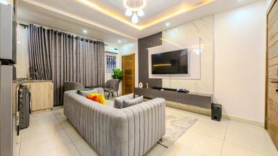 High-rise 1bedroom, Mijl Residents Estate, Ikate, Lekki, Lagos, Mini Flat (room and Parlour) Short Let