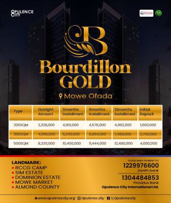 Rccg Camp- Bourdillon Gold Estate, Rccg Camp, Mowe Ofada, Ogun, Land for Sale