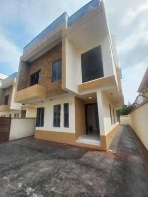 Newly Built 5 Bedroom Fully Detached Duplex with Bq, Swimming Pool, Gra Phase 2, Magodo, Lagos, House for Sale
