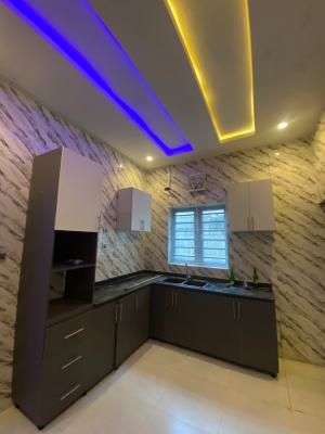 Classic Two Bedroom Apartment Upstairs in an Estate with Good Security, in an Estate After Blenco Supermarket Sangotedo, Ajah, Lagos, Flat / Apartment for Rent