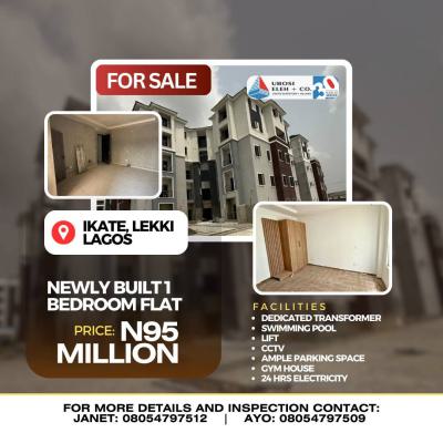 1 Bedroom Serviced Flats, Ikate Elegushi, Lekki, Lagos, Mini Flat (room and Parlour) for Sale