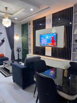 Brand New 3-bed Terrace Duplex Fully Furnished, 24hrs Power., Ikota School Drive, Lekki, Lagos, House for Rent