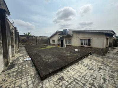 Land Measuring 688.879sqm with a 6bedroom Bungalow, I Just Road Ogba, Ogba, Ikeja, Lagos, Land for Sale
