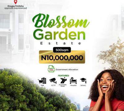 Affordable and Verified Dry Land, Blossom Estate Located Directly Facing Enugu Onitsha Expressway, Enugu, Enugu, Mixed-use Land for Sale