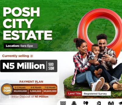 100% Dry Land with Instant Allocation, Posh City 10min Drive to Michael Otedola College of Education Ilara, Epe, Lagos, Mixed-use Land for Sale