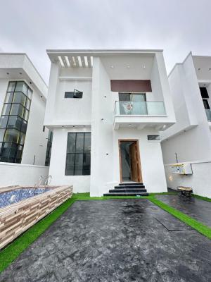 Contemporary 4 Bedroom Detached Duplex with a Swimming Pool and Bq, Chevron, Igbo Efon, Lekki, Lagos, Detached Duplex for Sale