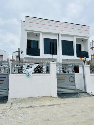 Contemporary 3 Bedroom Semi Detached Duplex with a Bq in a Secured Est, Ikota Villa Estate, Ikota, Lekki, Lagos, Semi-detached Duplex for Sale