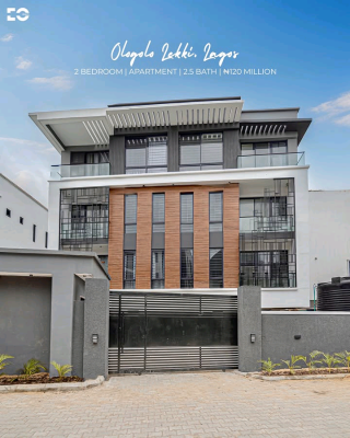 2 Bed  Apartment  2.5 Baths  Ologolo Lekki, Lagos  ₦120 Million, Lekki, Lagos, Flat / Apartment for Sale