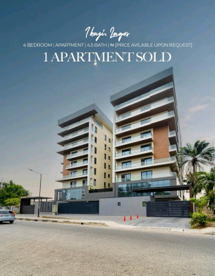4 Bedroom Apartment, Ikoyi, Lagos, House for Sale
