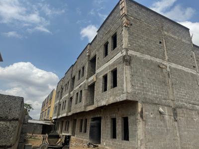 Four Bedroom Terrace Duplex in Carcass Level in a Strategic Area, Life Camp, Abuja, Terraced Duplex for Sale