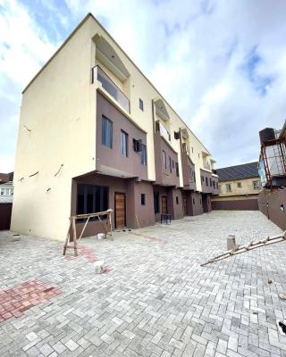 Exquisite 4 Bedroom Terrace Duplex with Bq in Serene Environment, Gbagada, Lagos, Terraced Duplex for Sale