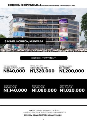 Classic Viable Shopping Mall, Kukwaba, Abuja, Plaza / Complex / Mall for Sale