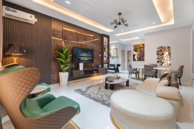 Luxury 2 Bedroom Apartment with Swimming Pool, Gym, Ps5 and Snooker, Preston Court, Meadow Hall Way, Ikate Elegushi, Lekki, Lagos, Flat / Apartment Short Let