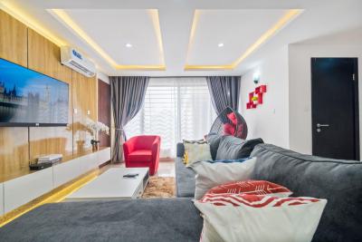 Brand New Luxurious 1 Bedroom Apartment with Seaview and Cityview, Swi, Lekki Phase 1, Lekki, Lagos, Flat / Apartment Short Let