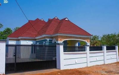 Gated Newly Built 4 Bedroom Detached Bungalow with Bq, Maryland, Lagos, Detached Bungalow for Sale