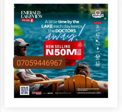 Plots of Affordable Lands in Bogije, Adiva Plainfied Beachwood, Bogije, Ibeju Lekki, Lagos, Residential Land for Sale