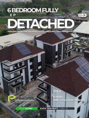Kado District Listing  5 Beds  Gazebo L Elevator  550s, Kado, Abuja, House for Sale
