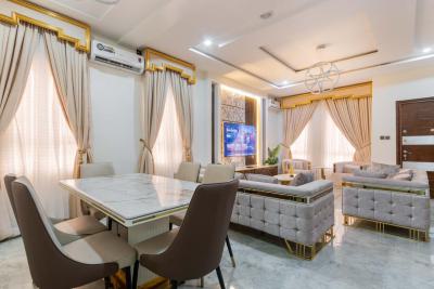 Luxurious 4 Bedroom Apartment with Pool, Victoria Bay Estate, Ikate Elegushi, Lekki, Lagos, Flat / Apartment Short Let