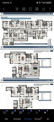 3bedroom Apartment in Victoria Island, Behind Eko Hotels, Victoria Island (vi), Lagos, Flat / Apartment for Sale