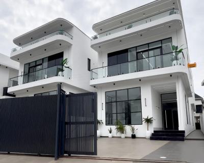 Stunning 5-bedroom Fully Detached Duplex with Gym, Pool & Bq, Chevron, Lekki, Lagos, Detached Duplex for Sale
