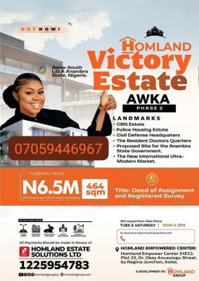 Plots of Affordable Lands in Awka, Awka, Awka, Anambra, Mixed-use Land for Sale
