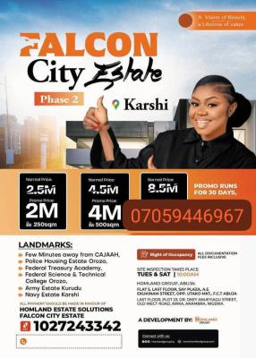 Plots of Affordable Lands in Karshi, Close to Cajaah Estate, Karshi, Nasarawa, Mixed-use Land for Sale