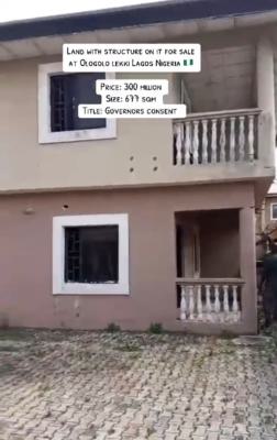 677sqms Structure, Ologolo, Lekki, Lagos, Land for Sale