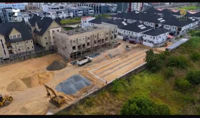 Shell Finished 3bedroom Massionette with Bq, Olivia Square, Osapa, Lekki, Lagos, Terraced Duplex for Sale