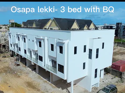 Quality Shell Finished 2 Bedroom Maisonnette — Osapa London, Osapa, Lekki, Lagos