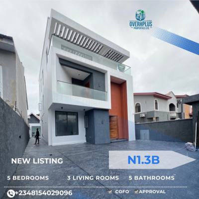Luxury 5 Bedroom Smart Detached Duplex Cinema, Pool, Gym & Rooftop, Off Admiralty Way, Lekki Phase 1, Lekki, Lagos, Detached Duplex for Sale