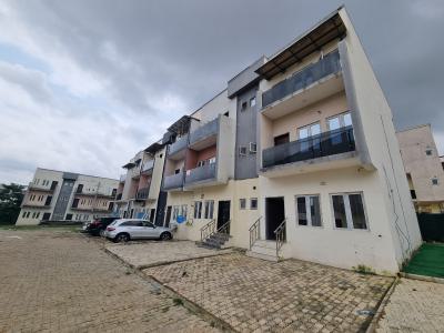 4 Bedroom Terrace Duplex No Bq, Jahi, Abuja, Terraced Duplex for Rent