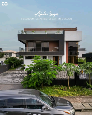 5 Bedroom Detached House, Ajah, Lagos, House for Sale