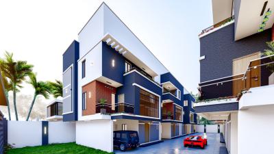 Luxury 4 Bedroom Terrace Duplex Plus Bq, Taat Estate, Onigbongbo, Maryland, Lagos, Terraced Duplex for Sale