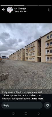 Fully Service 2bedroom Flat at Chevron Lekki, Chevron Lekki Phase 2, Lekki, Lagos, Terraced Duplex for Rent