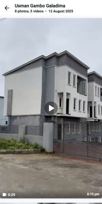 4 Bedroom Terrace Duplex Carcass, By Magistrate Court, Life Camp, Abuja, Terraced Duplex for Sale