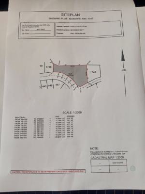 a Standard, Executuve Land, Mabushi, Abuja, Mixed-use Land for Sale