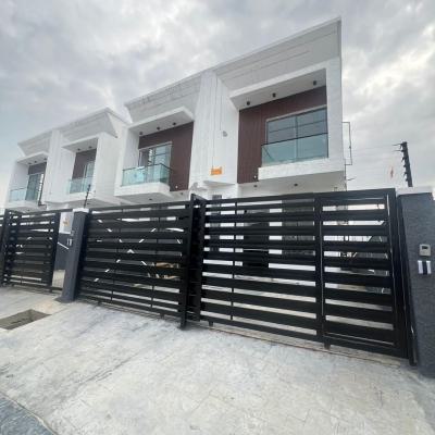 Decently Crafted 4 Bedroom Semi-detached Duplex with Bq, Ikota, Lekki, Lagos, Semi-detached Duplex for Sale