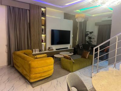 Furnished 4bedroom Semi Detached Diplex + Bq, Ologolo, Lekki, Lagos, Ologolo, Lekki, Lagos, Semi-detached Duplex for Rent